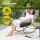 Gardeon Outdoor Papasan Rocking Chair - Steel Frame, Plush Cushions, UV Resistant, 107x91x98cm, Indoor/Outdoor Use