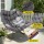 Gardeon Outdoor Papasan Rocking Chair - Steel Frame, Plush Cushions, UV Resistant, 107x91x98cm, Indoor/Outdoor Use
