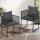 Gardeon 2PC Outdoor Dining Chairs, Steel Frame, UV-Resistant Woven Rope, Removable Cushions, 52.5x47x70cm, Indoor