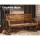 Gardeon 3-Seater Outdoor Garden Bench - Rustic Fir Wood Wagon Wheel Design, UV-Resistant, 300kg Capacity, 142cm