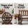 Gardeon Rustic Fir Wood Wagon Wheel Garden Bench, 2-Seater, UV-Resistant, 220kg Capacity, Brown, 111x52x77cm