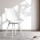 Artiss Dining Chairs Set of 2 White, PU Leather Cushioned, Plastic Seat, Steel Legs, 150kg Capacity, Modern Design