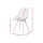 Artiss Dining Chairs Set of 2 White, PU Leather Cushioned, Plastic Seat, Steel Legs, 150kg Capacity, Modern Design