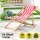 Gardeon Wooden Sun Lounge: Adjustable Portable Beach Chair, Fir Wood Frame, Red Stripes, 120kg Capacity, 1-Year Warranty