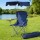 Weisshorn Navy Blue Camping Chair with Canopy – Lightweight, Foldable, Water-Resistant 600D Oxford, 120KG Capacity