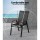 Gardeon 6PC Black Stackable Outdoor Dining Chairs - Weather-Resistant Textilene & Steel, Non-Slip Feet, 150kg Capacity
