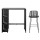 Gardeon Outdoor Bar Set: PE Wicker, Powder-Coated Steel, 2 Stools & Table, UV-Resistant, Easy Assembly, 1-Year Warranty