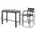 Gardeon 5-Piece Outdoor Bar Set: Weather-Resistant Aluminium Stools & Table with Cushions for Patio Dining