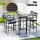 Gardeon 5-Piece Outdoor Bar Set: Weather-Resistant Aluminium Stools & Table with Cushions for Patio Dining