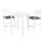 Gardeon 3-Piece Outdoor Aluminium Bar Set: Stylish Bistro Stools & Table with Cushions for Patios - Weather-Resistant