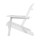 Gardeon Adirondack Foldable Outdoor Chair, Eco-Friendly Hemlock Wood, Wide Armrests, High Back, 87x74.5x87cm, White