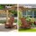 Gardeon 3PC Adirondack Outdoor Set - Fir Wood, Eco-Friendly Finish, Includes 2 Chairs & Side Table, Brown, Easy Assembly