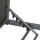 Gardeon Sun Lounge: Weather-Resistant Aluminium Folding Beach Chair with Wheels, 5-Position Adjustable, Dark Grey