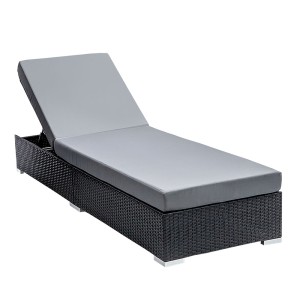 Gardeon Adjustable Rattan Sun Lounge - Outdoor Wicker Day Bed with UV-Resistant Frame & Washable Cushions, 185cm