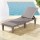 Gardeon Grey Sun Lounge Recliner - Adjustable, UV & Water-Resistant, 190cm, Lightweight Patio Furniture, 150kg Capacity