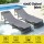 Gardeon Sun Lounger Folding Beach Chair - 4-Position Adjustable, 600D Textilene, Steel Frame, Outdoor Patio Furniture