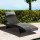 Gardeon Sun Lounge Wicker Lounger - Adjustable Black Outdoor Chair with UV-Resistant Frame & Water-Resistant Cushion