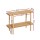 Artiss Sera 92CM Console Table: 2-Tier Pine Wood, Stylish Design with Honeycomb Board, Easy Assembly for Versatile Use