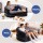 Gardeon Outdoor Inflatable Couch: 2-Seater Lounge, Soft Flocked PVC, Portable with Pump, 300kg Capacity, Coffee Colour