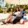 Gardeon Inflatable Chair Sofa: Durable Flocked PVC, 130x72x85cm, Includes Pump, Perfect for Camping & Indoor Relaxation