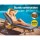Gardeon 2x Sun Lounge Wooden Lounger: Fir Wood, Adjustable Backrest, Grey Cushions, Wheels, 195cm x 68cm x 89cm