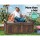 Gardeon Charcoal Wooden Outdoor Storage Bench Box - 160L, Fir Wood, Water-Resistant, Patio Furniture, 106x60x51.5cm