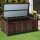 Gardeon Charcoal Wooden Outdoor Storage Bench Box - 160L, Fir Wood, Water-Resistant, Patio Furniture, 106x60x51.5cm