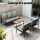 Gardeon 5-Seater Outdoor Sofa Set, 4PCS Patio Furniture, Steel Frame, Removable Cushions, Versatile Indoor/Outdoor Use