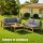 Gardeon 4-Piece Outdoor Sofa Set Wooden Lounge Setting, Water-Resistant Cushions, Seats 4, Natural Finish