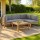 Gardeon 4-Piece Outdoor Sofa Set Wooden Lounge Setting, Water-Resistant Cushions, Seats 4, Natural Finish