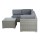 Gardeon 5-Piece Grey Wicker Outdoor Sofa Set, 4-Seater with Cushions, UV & Water-Resistant for All-Season Use