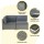Gardeon 5-Piece Grey Wicker Outdoor Sofa Set, 4-Seater with Cushions, UV & Water-Resistant for All-Season Use