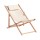 Gardeon Wooden Sun Lounge Outdoor Deck Chair - Adjustable Poplar Frame, 600D Fabric, Beige, 120kg Capacity, Portable