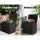 Gardeon 118L Black Outdoor Storage Box - Weather-Resistant, Lockable, Polypropylene, Easy Assembly, Indoor/Outdoor Use