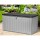 Gardeon 190L Lockable Outdoor Storage Box & Bench - Weather-Resistant Black Polypropylene, Easy Assembly, 136kg Capacity