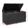 Gardeon 270L Black Outdoor Storage Box - Lockable, Weather-Resistant Garden Bench, Durable Polypropylene, Easy Assembly