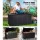 Gardeon 270L Black Outdoor Storage Box - Lockable, Weather-Resistant Garden Bench, Durable Polypropylene, Easy Assembly