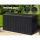 Gardeon 270L Black Outdoor Storage Box - Lockable, Weather-Resistant Garden Bench, Durable Polypropylene, Easy Assembly