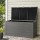 Gardeon 680L Lockable Outdoor Storage Box & Garden Bench, Weather-Resistant, Black, Seats 2 Adults, Easy Assembly