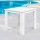 Gardeon Wooden Coffee Side Table - Eco-Friendly Hemlock, 44.6x44.6x40.5cm, Indoor/Outdoor Use, Smooth Edges, White