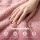 Artiss Large Faux Fur Bean Bag Cover 107x107x81cm Round Washable Plush Pink No Filler Included Option