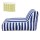 Artiss Outdoor Bean Bag Chair with Shredded Memory Foam Water Resistant 600D Polyester Ergonomic L‑Shape