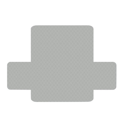 Artiss 3-Seater Quilted Grey Sofa Cover - Anti-Scratch Microfibre, Hollow Fibre Filling, Machine Washable, Anti-Slip