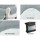 Artiss 4-Seater Sofa Cover - 100% Water-Resistant, Grey, Diamond-Quilted, Microfibre Fabric, Anti-Slip, Machine Washable