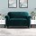 Transform Your Sofa with Artiss 2-Seater Velvet Sofa Cover, Agate Green - Stretchable, Anti-Slip, Machine Washable