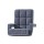 Artiss Floor Lounge Sofa Bed, Linen & Deluxe Flocking Fabric, Charcoal, 49x58x71cm, Adjustable, Swivel, Portable