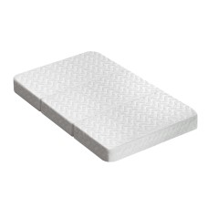 Giselle Bedding Foldable Foam Mattress – Bamboo Cover, High-Density Foam, 3-Fold Design, Portable, 96.5x67cm, White Giselle Bedding Foldable Foam Mattress – Bamboo Cover, High-Density Foam, 3-Fold Design, Portable, 96.5x67cm, White