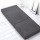 Giselle Bedding Foldable Single Mattress - Velvet Grey, High Density Foam, Washable Cover, 180x70x12cm