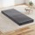 Giselle Bedding Foldable Single Mattress - Velvet Grey, High Density Foam, Washable Cover, 180x70x12cm