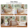 Artiss Folding Kraft Paper Sofa 3-Seater Collapsible Couch with PU Cushions 300kg Capacity 150x59x63cm
